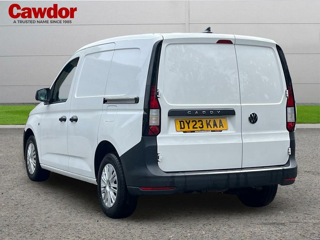 Volkswagen Caddy C20 Commerce Tdi DY23KAA White #5