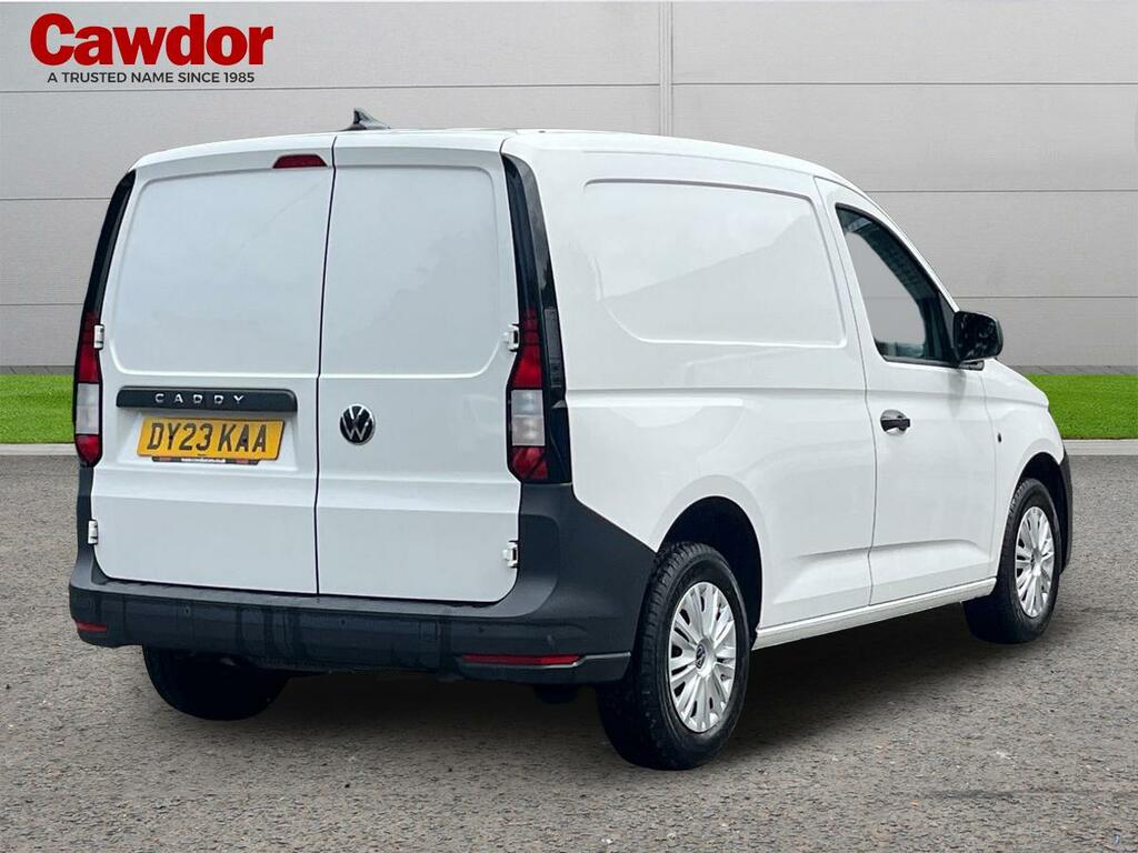 Volkswagen Caddy C20 Commerce Tdi DY23KAA White #3