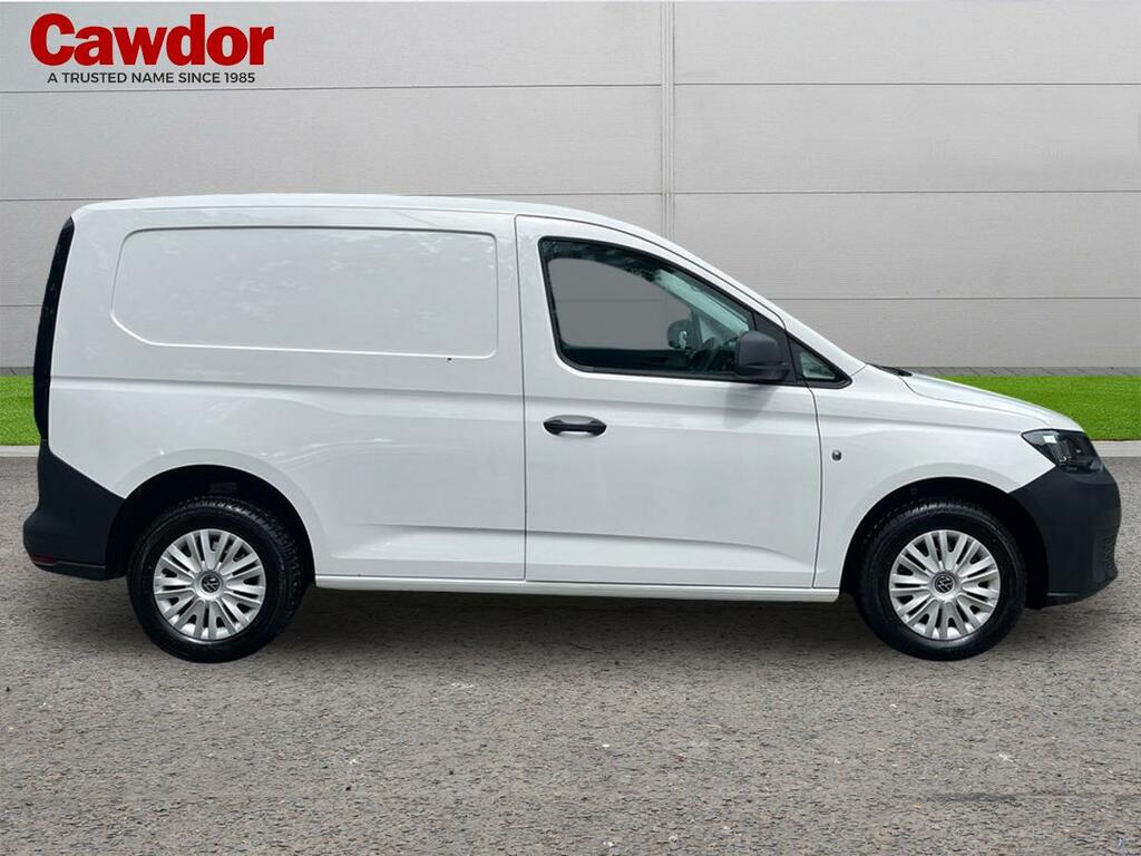 Volkswagen Caddy C20 Commerce Tdi DY23KAA White #2
