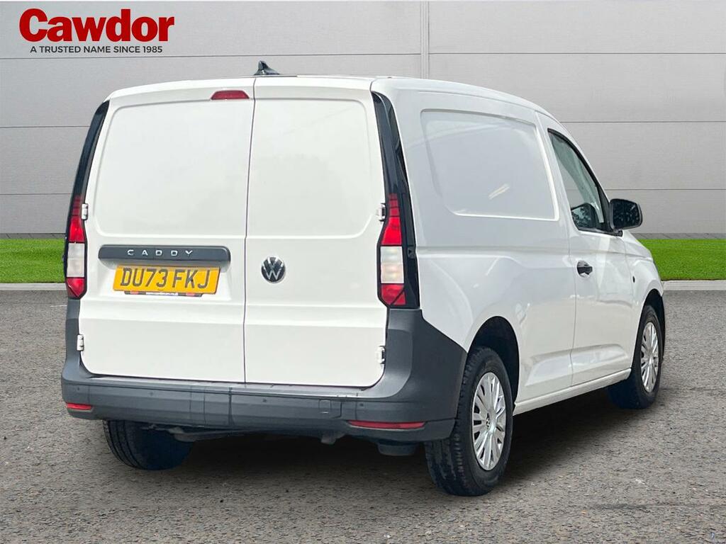 Volkswagen Caddy C20 Commerce Tdi DU73FKJ White #4