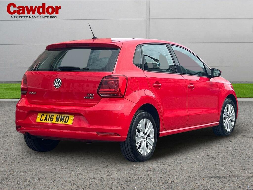 Volkswagen Polo Se Tsi CA16WMD Red #3