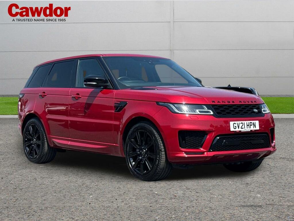 Land Rover Range Rover Sport Rover Sport Hse Dyn D M Red