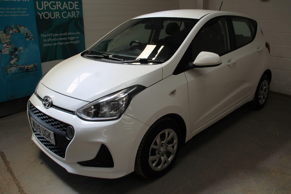 Hyundai I10 1.0 Se Euro 6 WU19UGK White #3