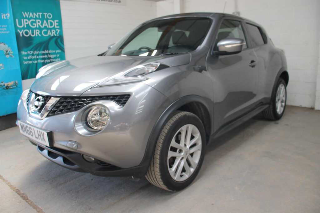 Nissan Juke 1.2 Dig-t N-connecta Euro 6 Ss WN66LHX Grey #6