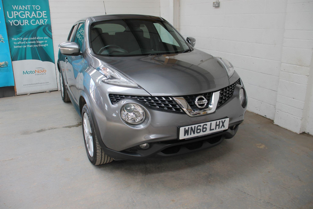 Nissan Juke 1.2 Dig-t N-connecta Euro 6 Ss WN66LHX Grey #3