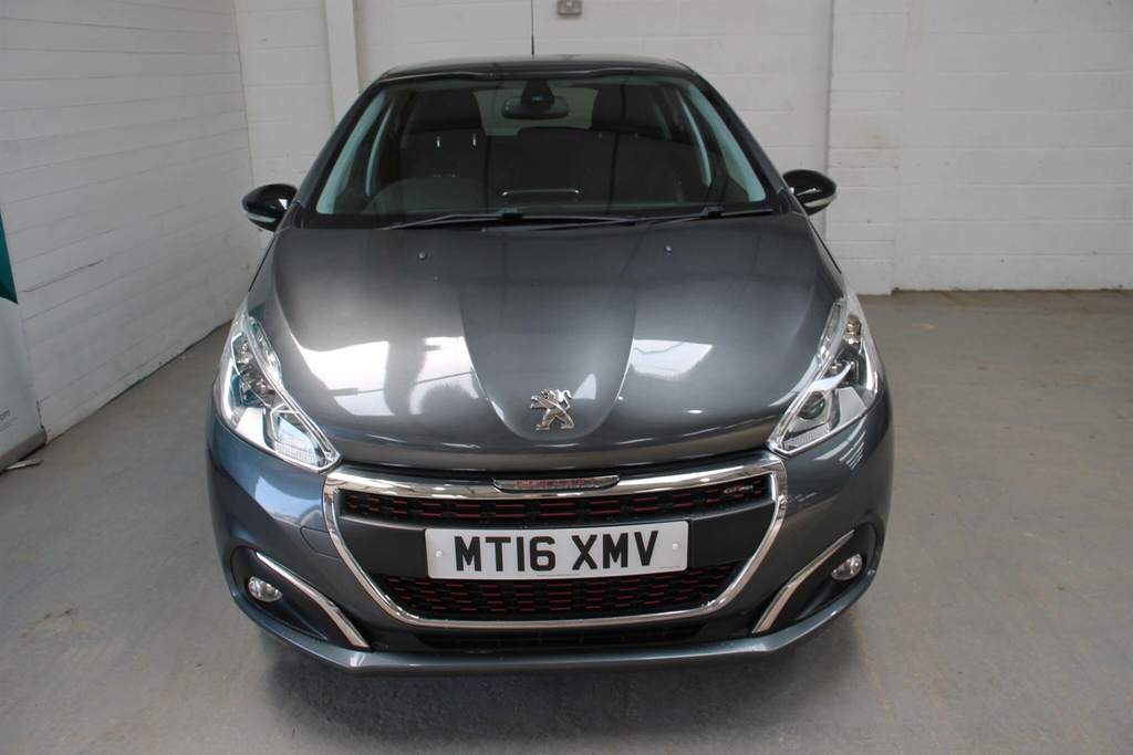 Peugeot 208 1.2 Puretech Gt Line Euro 6 Ss MT16XMV Grey #6