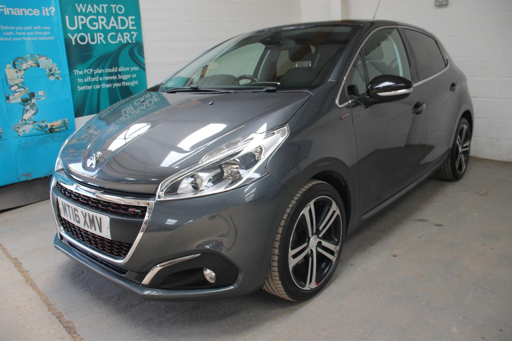 Peugeot 208 1.2 Puretech Gt Line Euro 6 Ss MT16XMV Grey #5