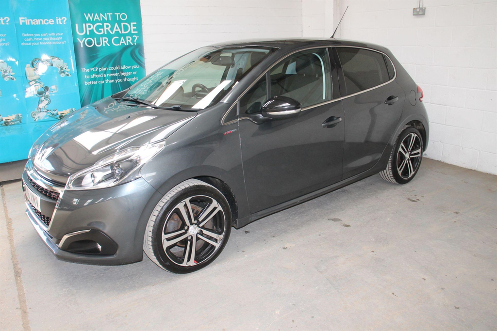Peugeot 208 1.2 Puretech Gt Line Euro 6 Ss MT16XMV Grey #4