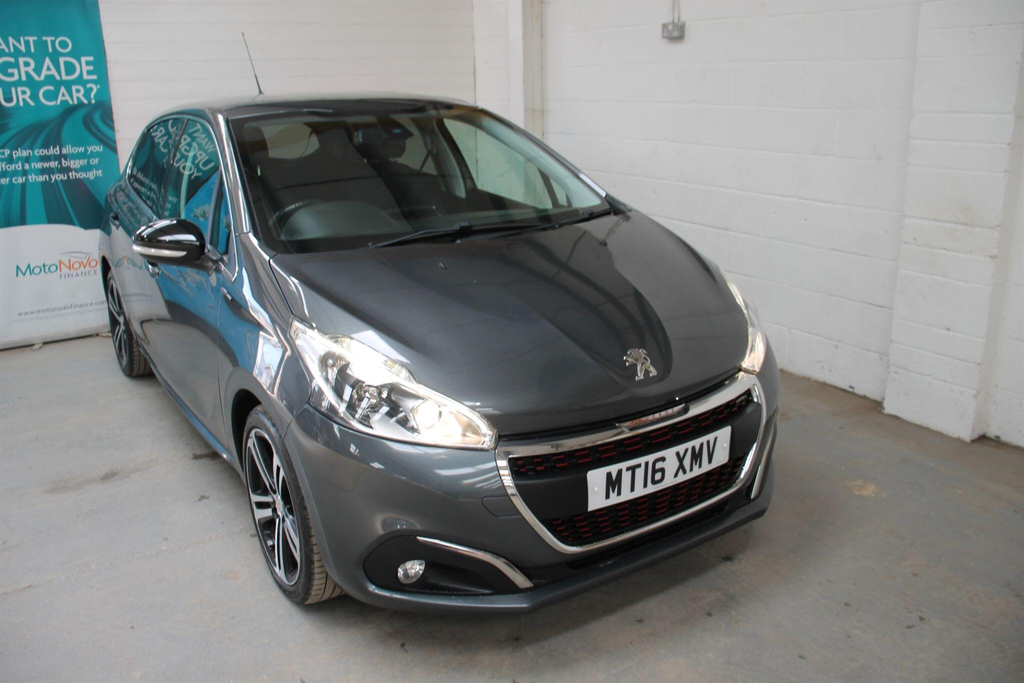 Peugeot 208 1.2 Puretech Gt Line Euro 6 Ss MT16XMV Grey