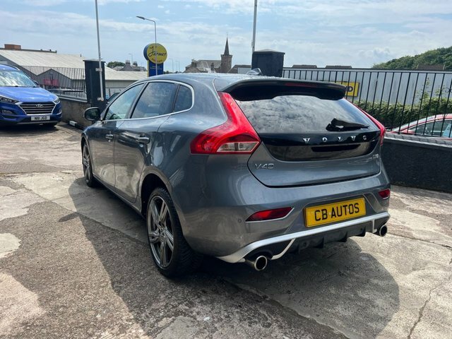 Volvo V40 2017 2.0 D3 R-design Pro Hatchback KW67EKU Grey #6
