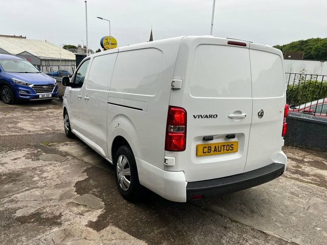 Vauxhall Vivaro 2021 1.5 Turbo D 2900 Sportive Panel Van Diese DW70DFG White #6