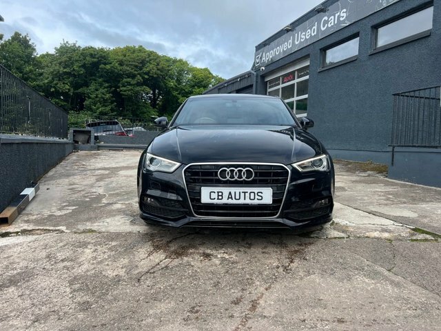 Audi A3 2016 1.4 Tfsi Cod S Line Saloon SW16UOV Black #2