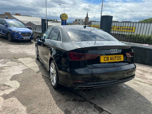 Audi A3 2016 1.4 Tfsi Cod S Line Saloon SW16UOV Black #4