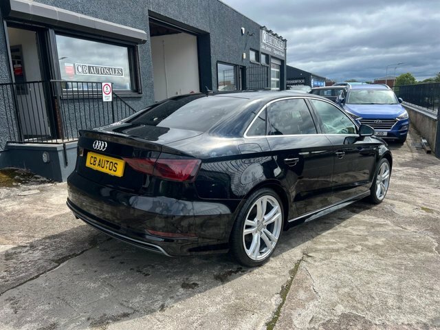 Audi A3 2016 1.4 Tfsi Cod S Line Saloon SW16UOV Black #6