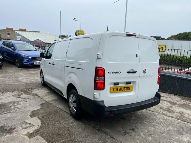 Vauxhall Vivaro 2019 1.5 Turbo D 2900 Dynamic Panel Van 6Dr DV69RUA White #4