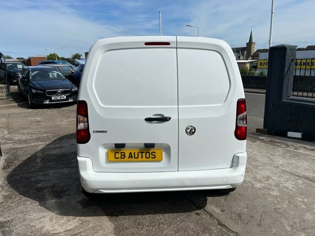 Vauxhall Combo 2021 1.5 Turbo D 2300 Sportive Panel Van Diese White #6