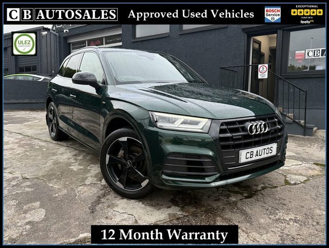 Audi Q5 2020 2.0 Tdi 40 Black Edition Suv S Tro Green