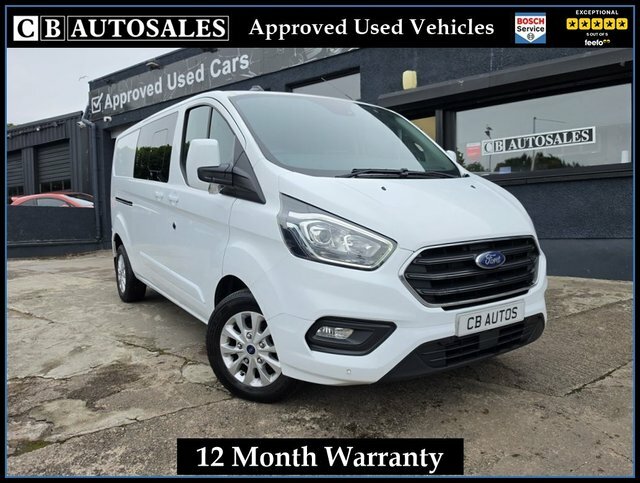 Ford Transit Custom 2022 2.0 300 Ecoblue Limited Crew Van Double Cab 5 MW22YXC White