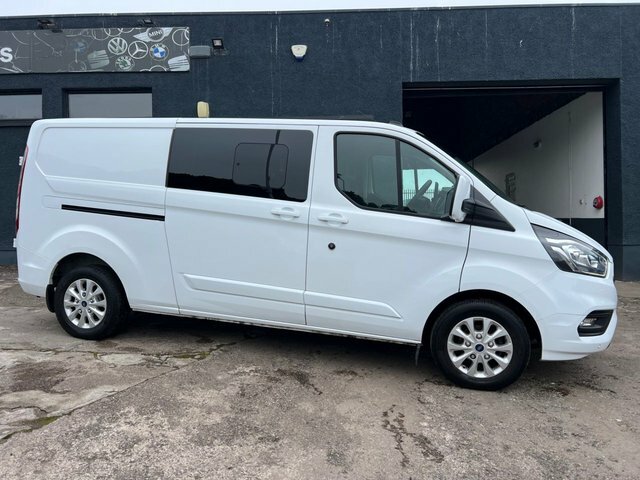 Ford Transit Custom 2022 2.0 300 Ecoblue Limited Crew Van Double Cab 5 MW22YXC White #3