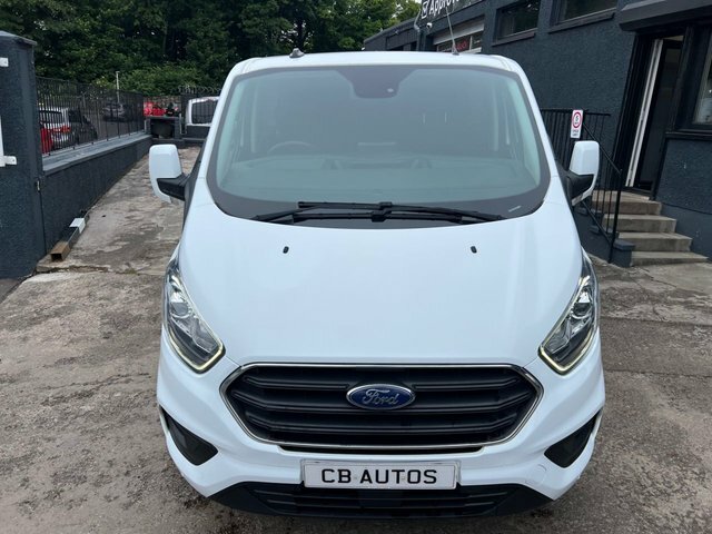 Ford Transit Custom 2022 2.0 300 Ecoblue Limited Crew Van Double Cab 5 MW22YXC White #2