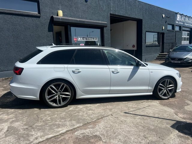 Audi A6 Avant 2017 2.0 Tdi Black Edition Estate S Tro Black #3