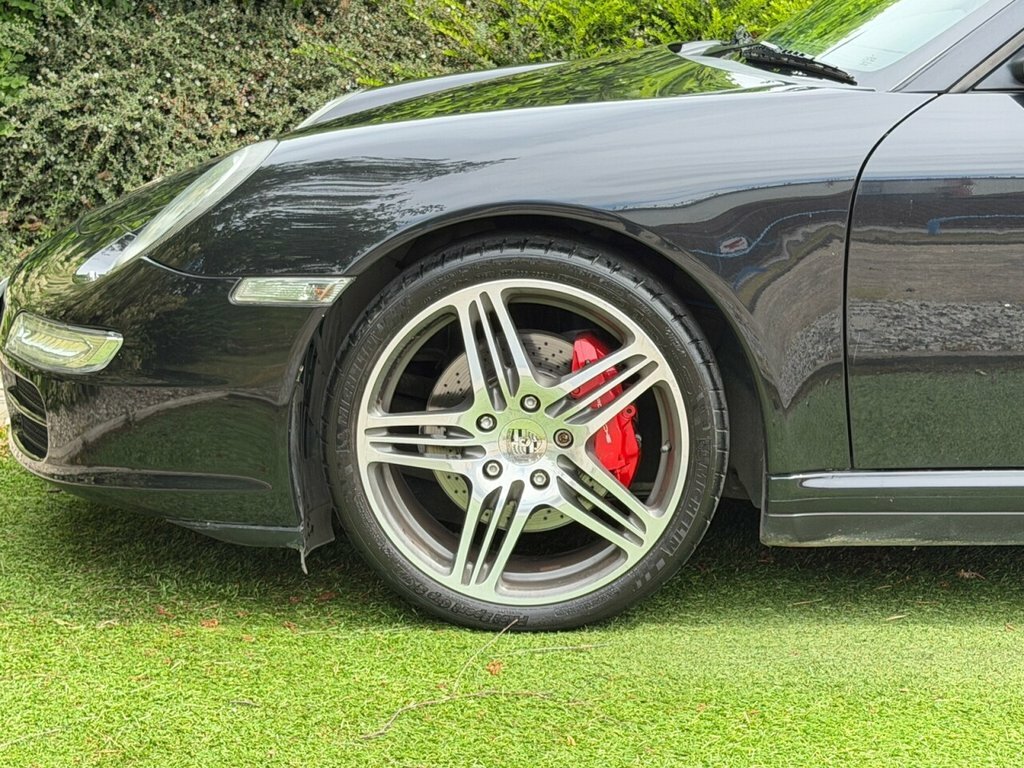 Porsche 911 3.8 997 Carrera 4S Cabriolet Awd Grey #13