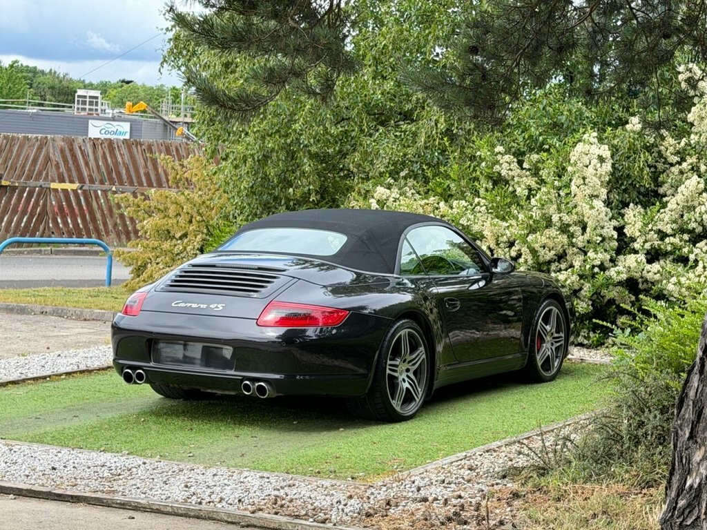 Porsche 911 3.8 997 Carrera 4S Cabriolet Awd Grey #17