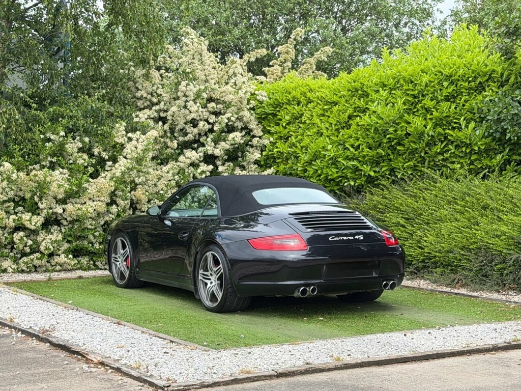 Porsche 911 3.8 997 Carrera 4S Cabriolet Awd Grey #18