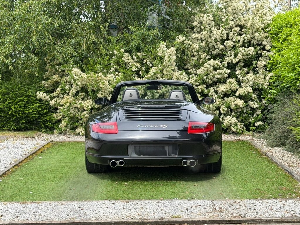 Porsche 911 3.8 997 Carrera 4S Cabriolet Awd Grey #10