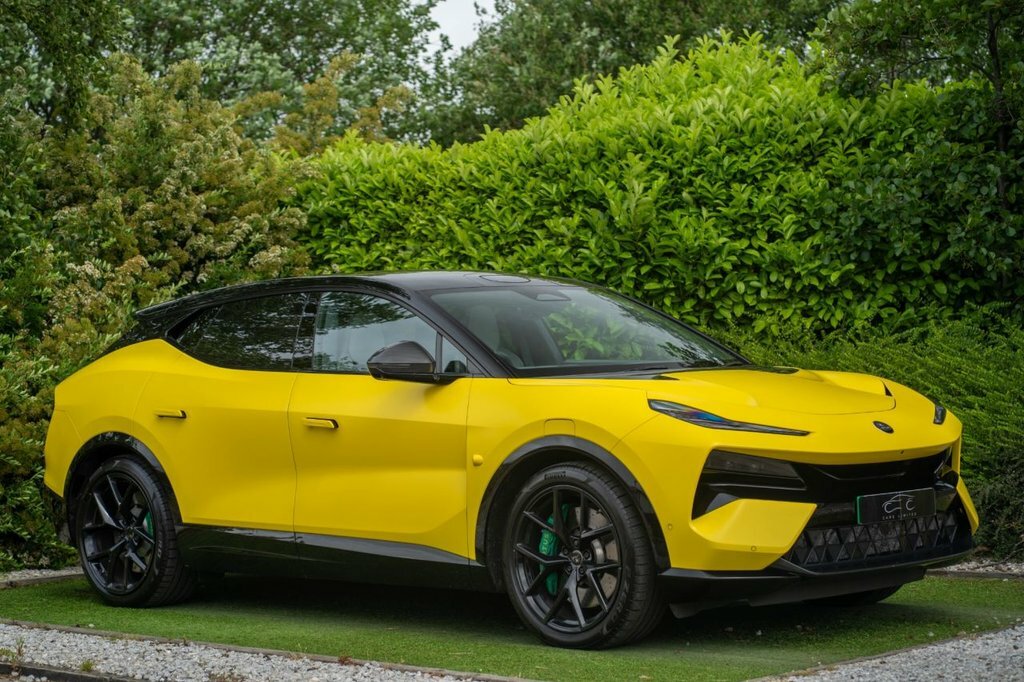 Lotus Eletre Suv Yellow
