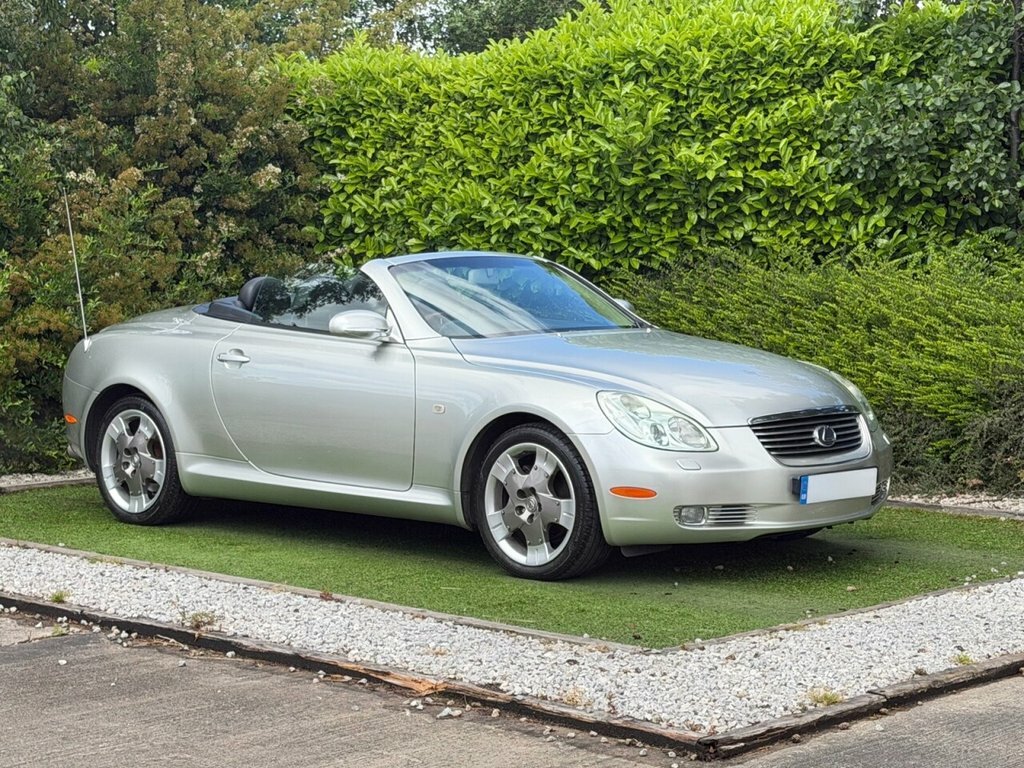 Lexus SC Convertible Silver