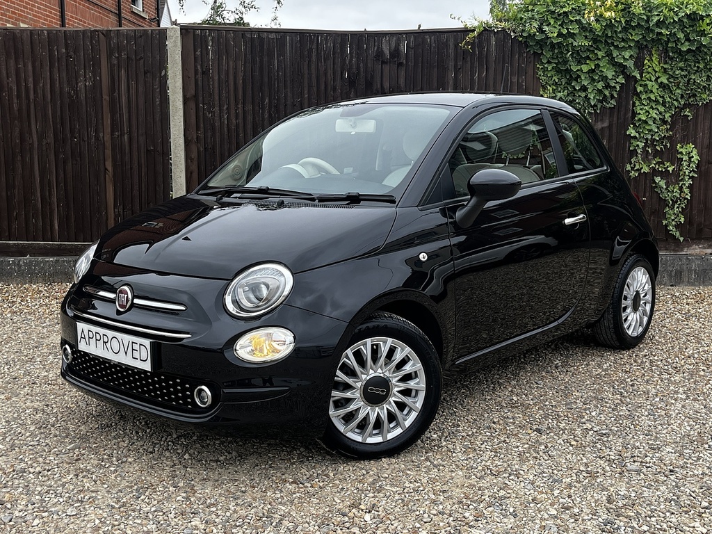 Fiat 500 Mhev Lounge WO21KYW Black #4