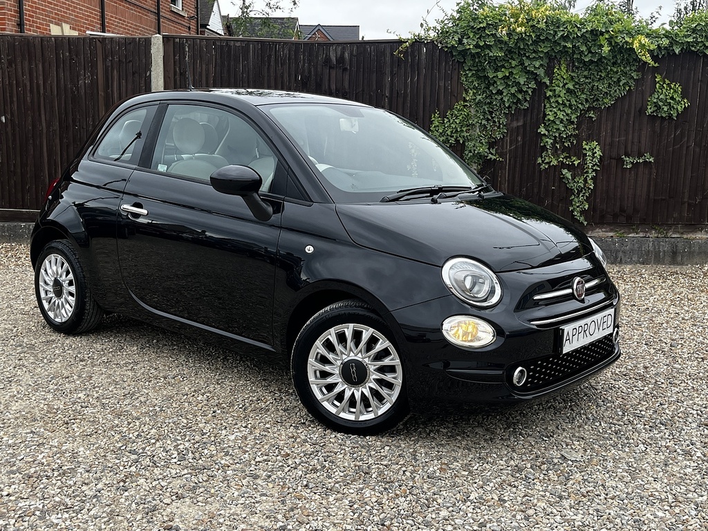 Fiat 500 Mhev Lounge WO21KYW Black #2
