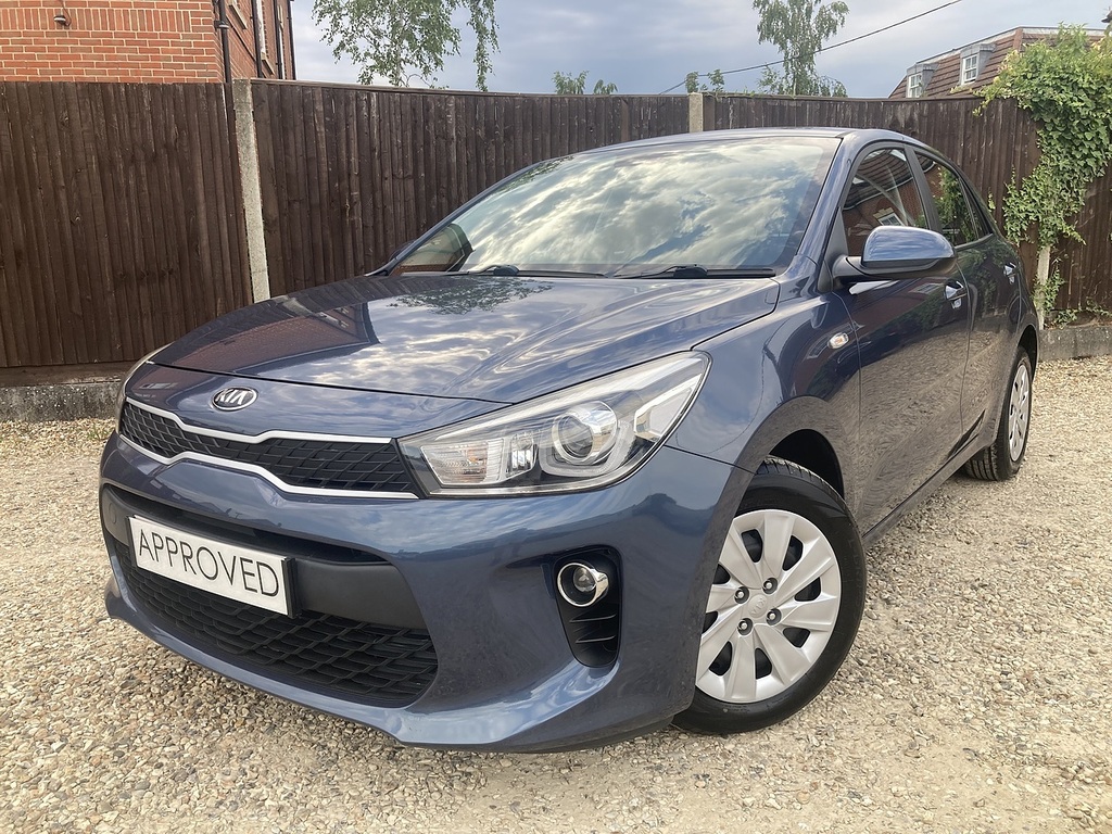 Kia RIO 1 Blue #6