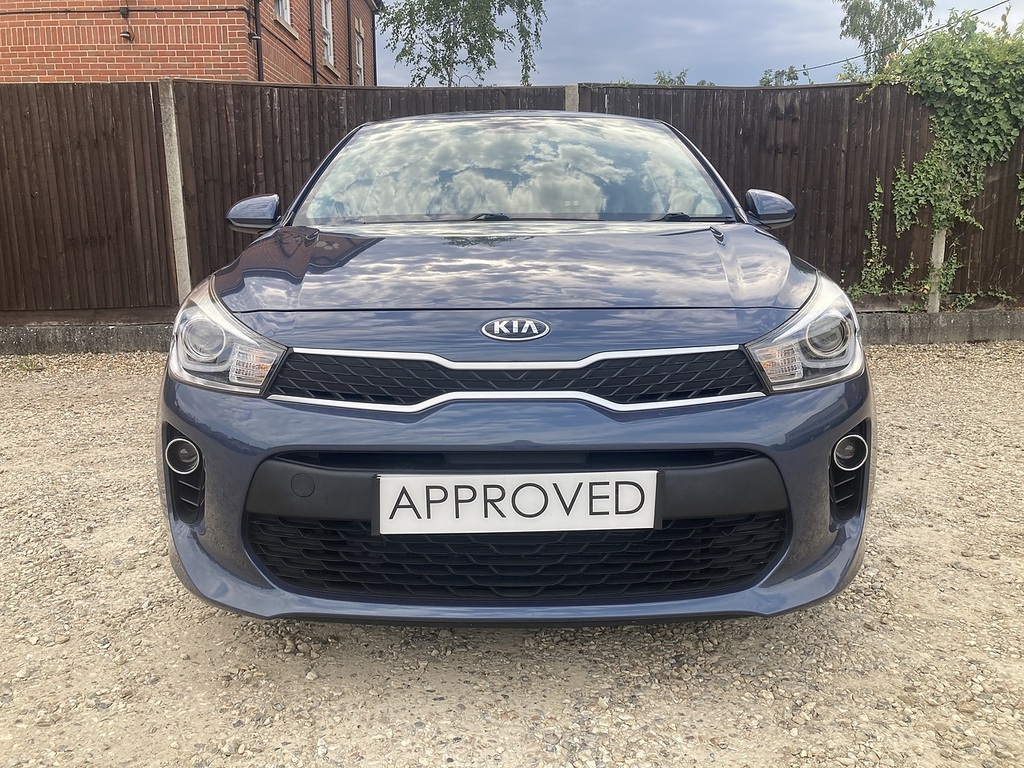 Kia RIO 1 Blue #3