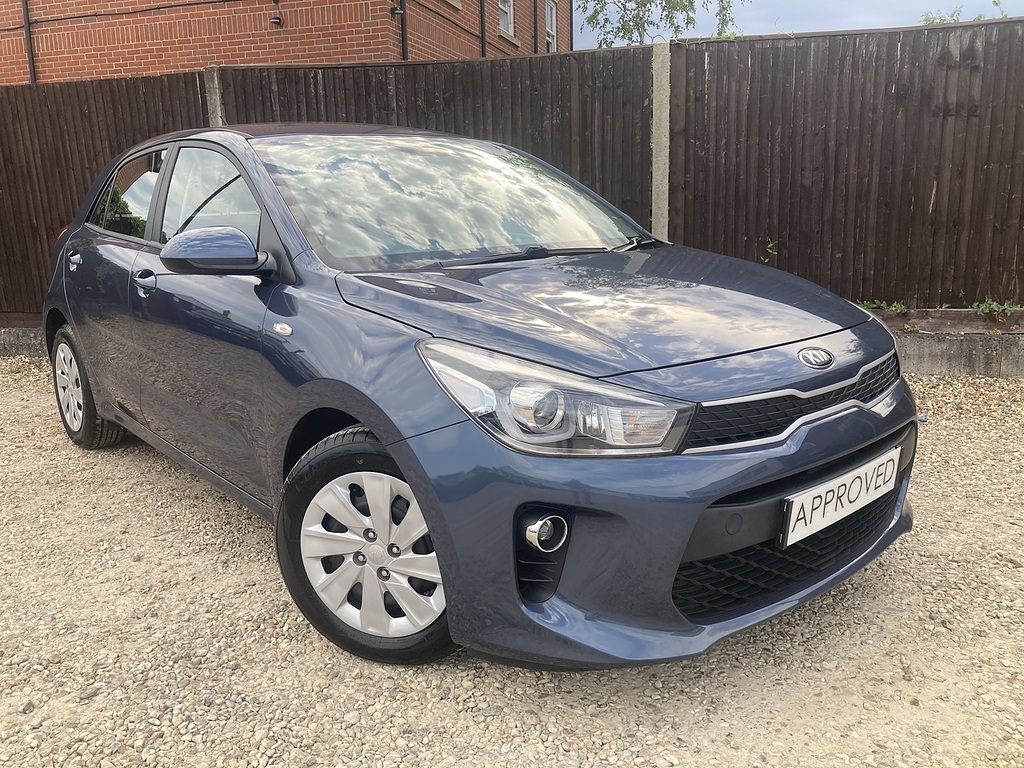 Kia RIO 1 Blue #5