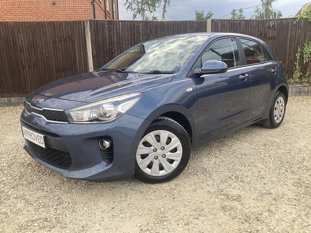 Kia RIO 1 Blue #4