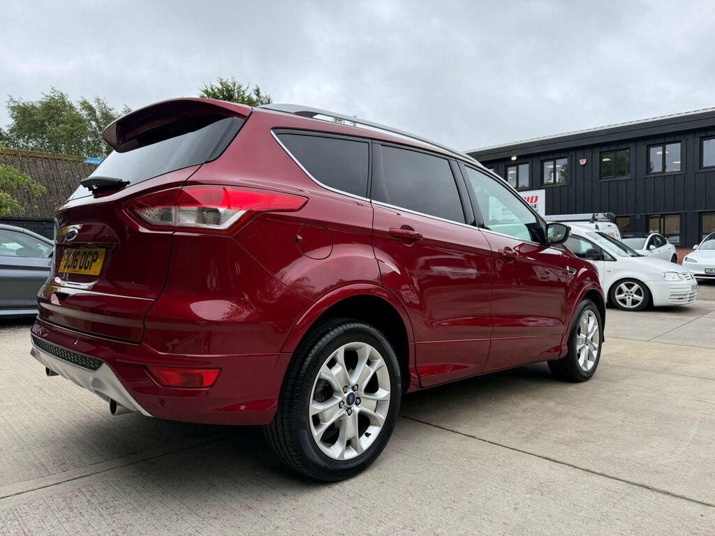 Ford Kuga 2.0 Tdci Titanium Sport 2Wd Euro 6 Ss DC16OGP Red #4