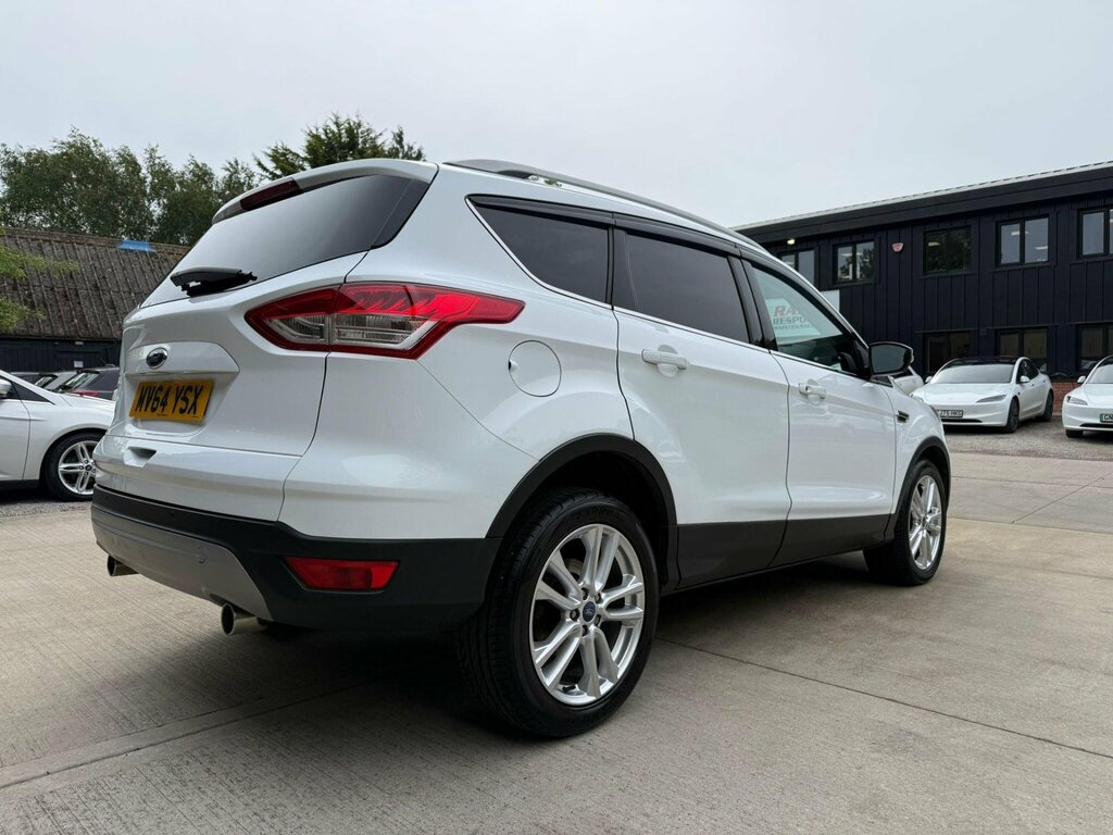 Ford Kuga 2.0 Tdci Titanium X 2Wd Euro 5 White #4