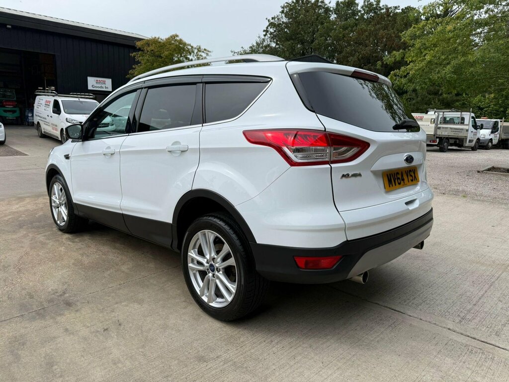 Ford Kuga 2.0 Tdci Titanium X 2Wd Euro 5 White #3