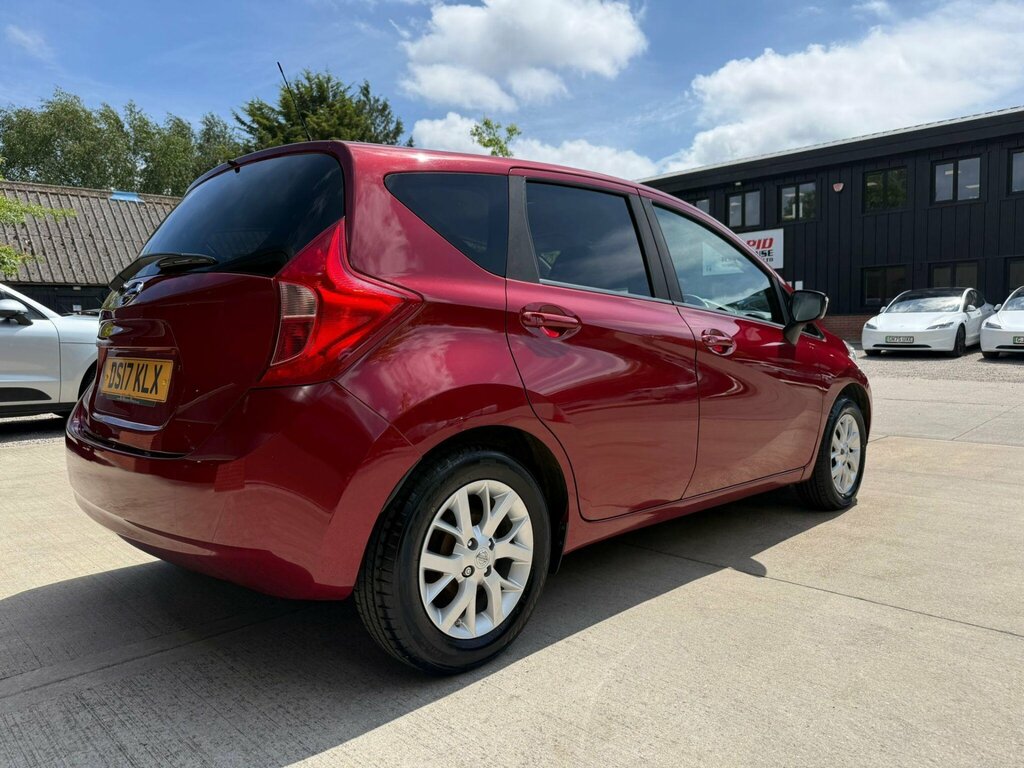 Nissan Note 1.5 Dci Acenta Premium Euro 6 Ss DS17KLX Red #4