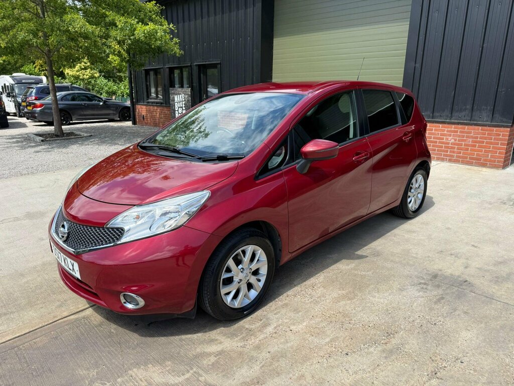 Nissan Note 1.5 Dci Acenta Premium Euro 6 Ss DS17KLX Red #2