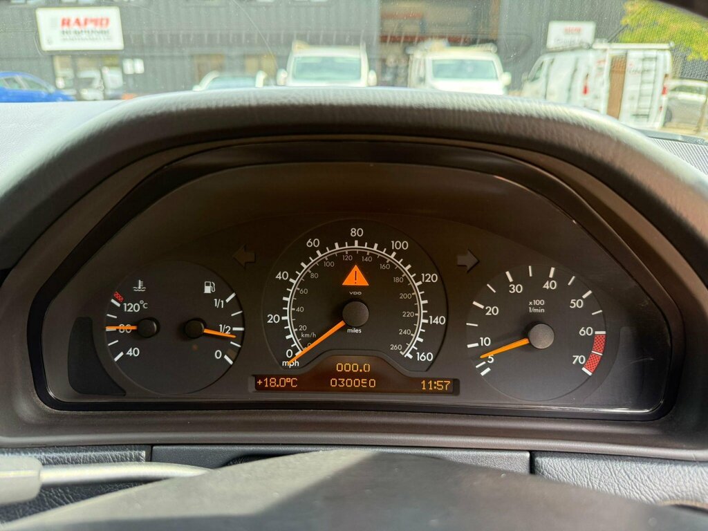 Mercedes-Benz E Class 2.2L Convertible W124 1 Owner Since 1997 Blue #47