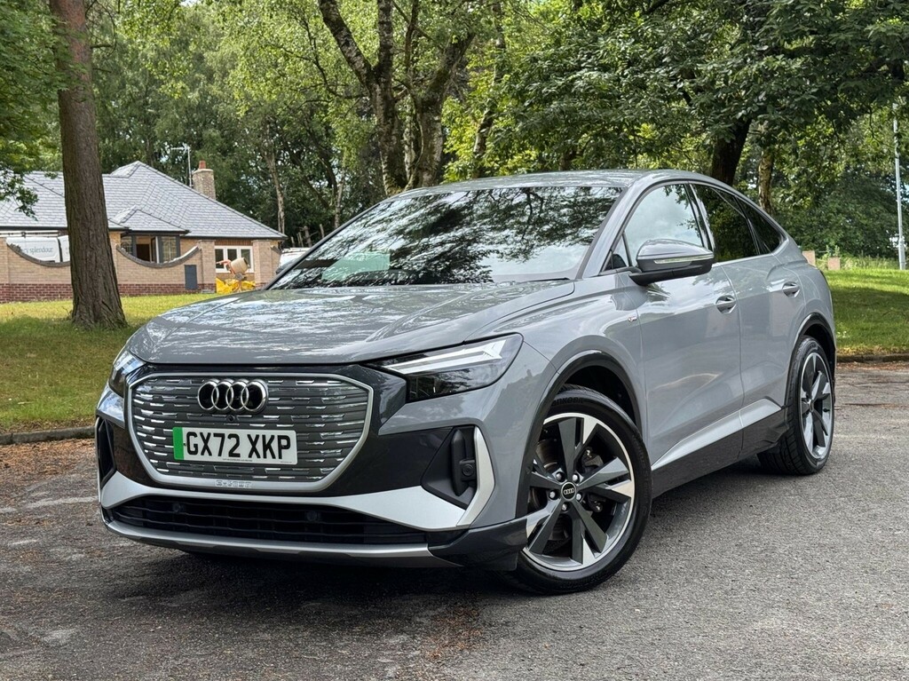 Audi Q4 E Tron 40 S Line Sportback 82Kwh Grey