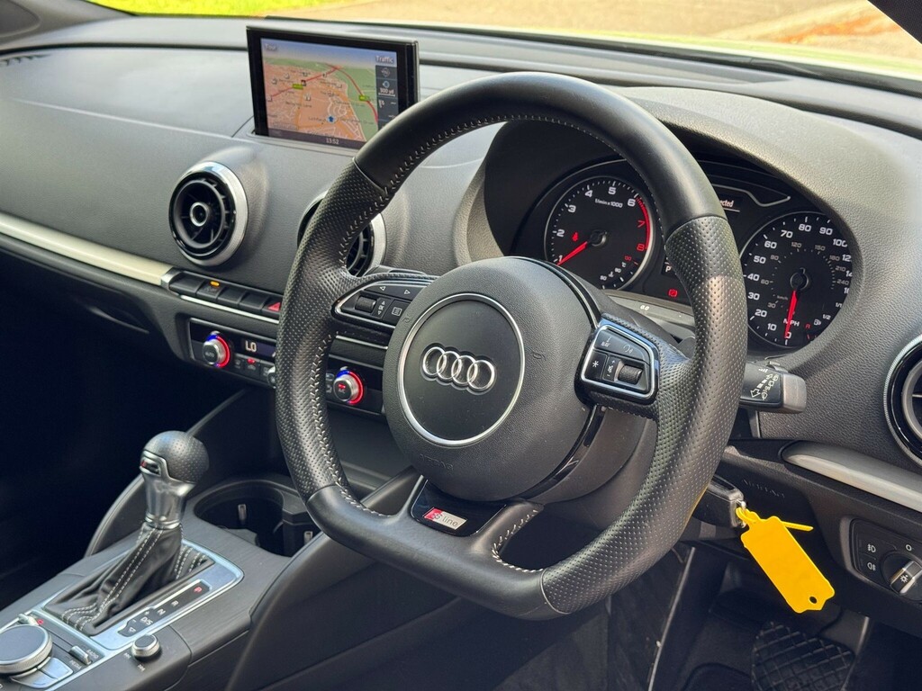 Audi A3 1.4 Tfsi S Line Sportback S Tronic Euro White #4