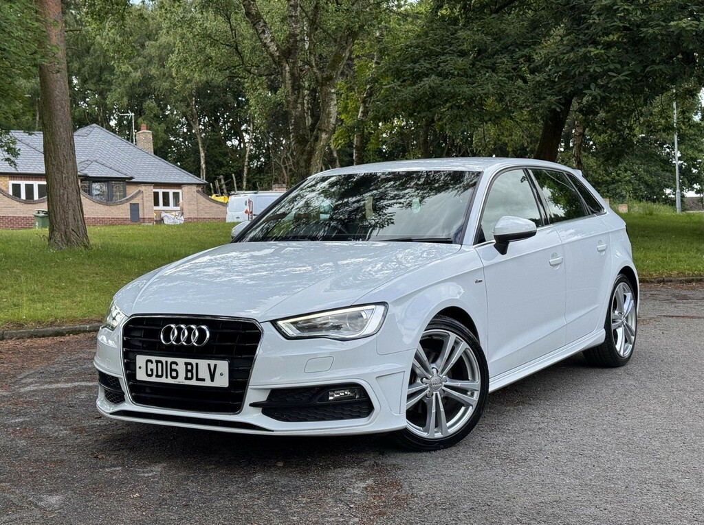 Audi A3 1.4 Tfsi S Line Sportback S Tronic Euro White