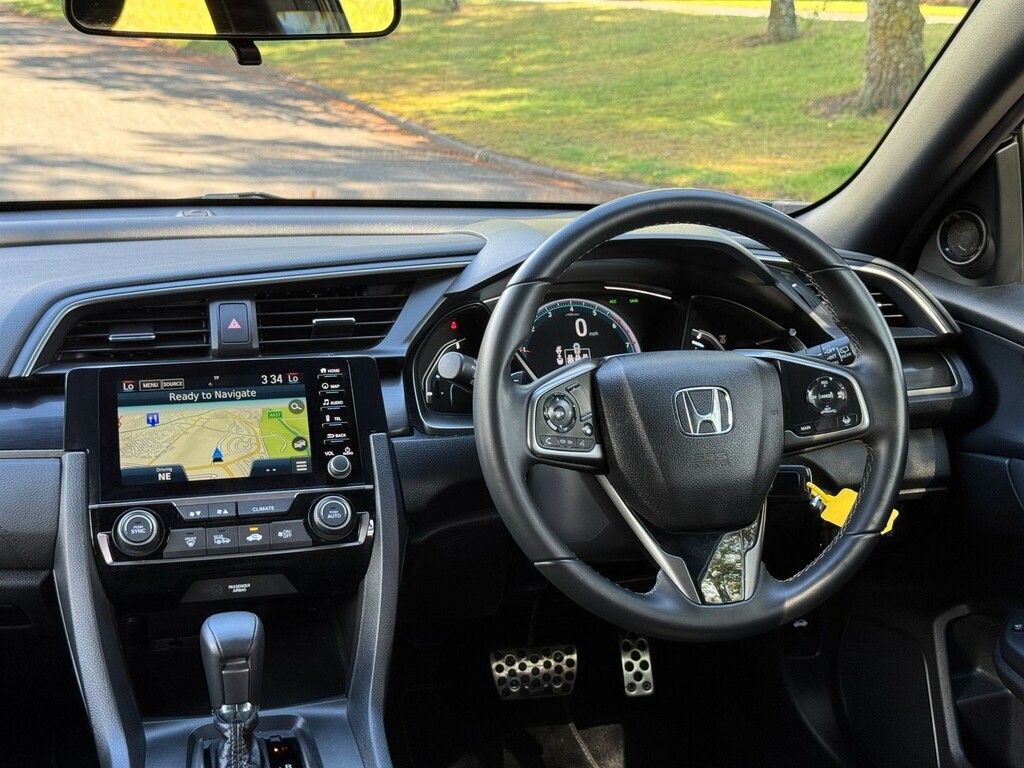Honda Civic 1.0 Vtec Turbo 126 Sr Black #12
