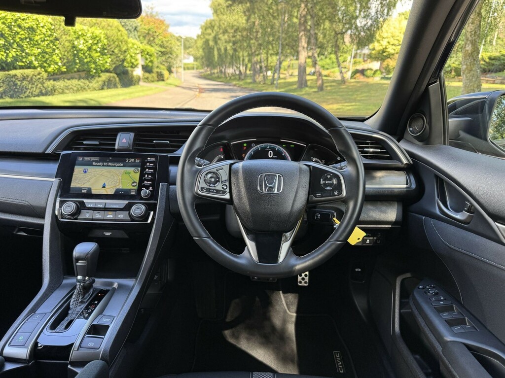 Honda Civic 1.0 Vtec Turbo 126 Sr Black #15