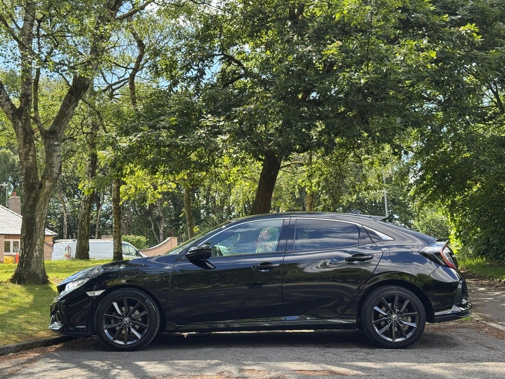Honda Civic 1.0 Vtec Turbo Sr Hatchback Cvt Euro 6 Black #3