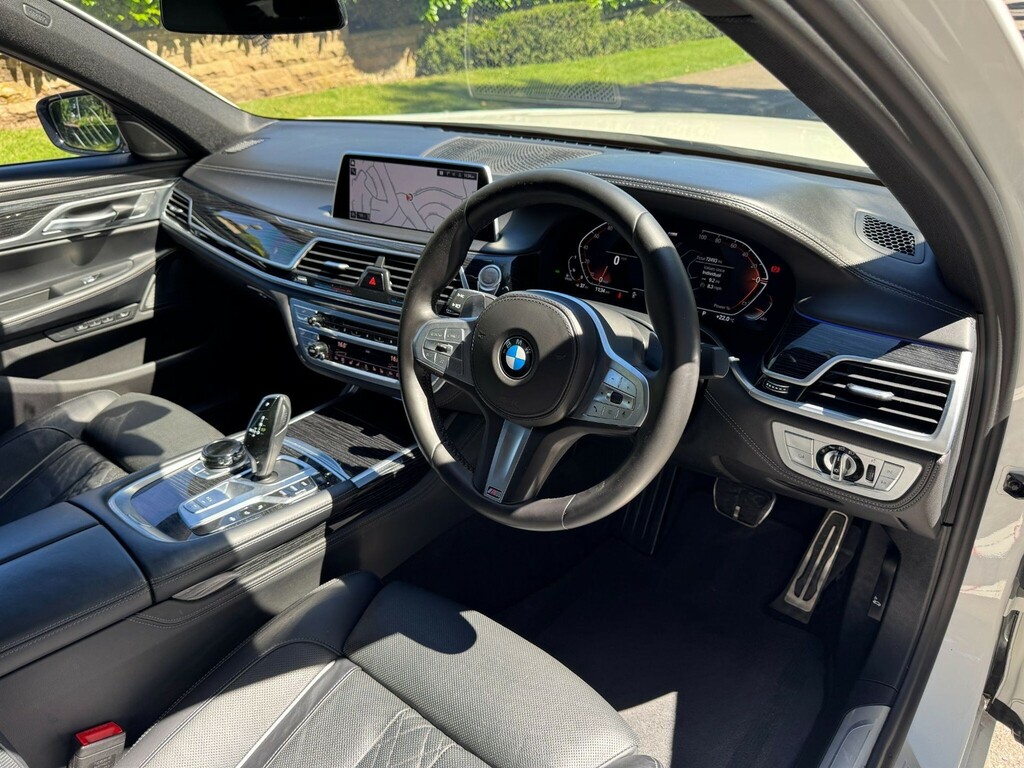 BMW 7 Series 730D Mht M Sport Grey #35